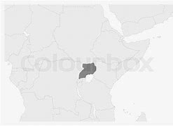 Image result for Uganda On African Map