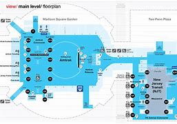 Image result for Penn Station Floor Map