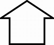 Image result for Outline of House Clip Art