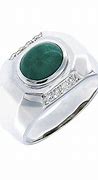 Image result for Men Emerald Kings Ring