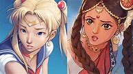 Image result for Brown Skinned Sailor Moon