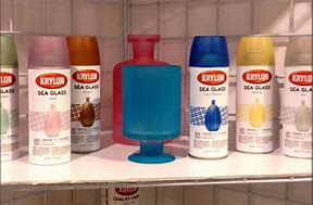 Image result for Krylon Spray Paint for Glass