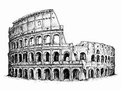 Image result for Coliseum Drawing