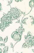 Image result for Green Toile Wallpaper