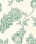 Image result for Green Toile Wallpaper