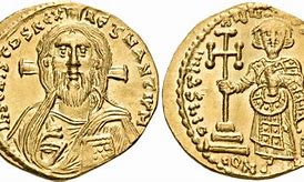 Image result for Justinian II 8th Century Coin