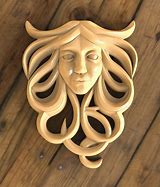 Image result for 3D STL Face CNC