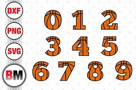 Image result for Basketball Jersey Numbers SVG