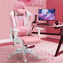 Image result for Pink Gaming Chair