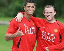 Image result for Wayne Rooney and Cristiano Ronaldo