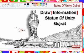 Image result for Statue of Unity Drawing