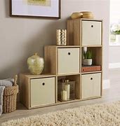 Image result for 5 Cube Storage Unit Oak