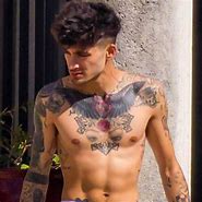 Image result for Zayn Chest Tattoos