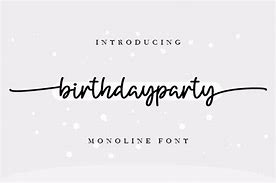 Image result for Font for Party