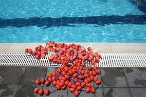 Image result for 75-Foot Swimming Pool Lane Dividers