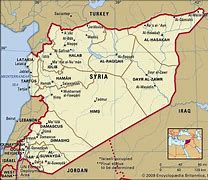 Image result for Syria Location