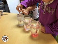 Image result for Candy Cane Experiment for Preschool