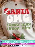 Image result for Santa I Know Him Round Acrylic