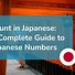 Image result for Japanese Numbers Table