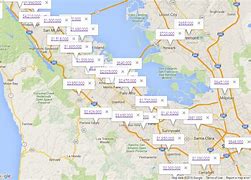 Image result for Bay Area Zip Code Map