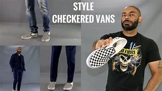 Image result for Vans Checkerboard with Suit