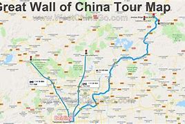 Image result for Great Wall Beijing Map