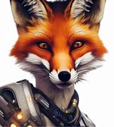 Image result for Cyberpunk Fox Art