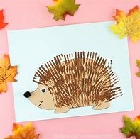 Image result for Easy Hedgehog Craft