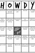 Image result for Getting to Know Bingo