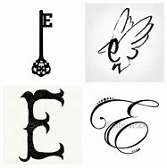 Image result for Letter E Fonts