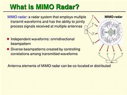 Image result for Coherent Mimo Radar