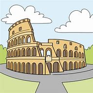 Image result for Colosseum Drawing Outline