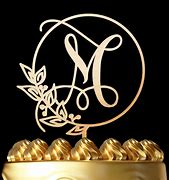 Image result for Letter Cake Toppers