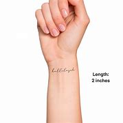 Image result for Cursive Hand Tattoo