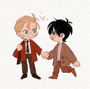 Image result for Chibi Ash and Eiji