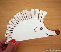 Image result for Craft Ideas for 3D Hedgehog