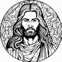 Image result for Jesus Icon Black and White