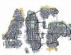 Image result for GTA 1 Liberty City Map