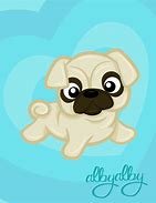 Image result for Pug Thanksgiving Cute Cartoon