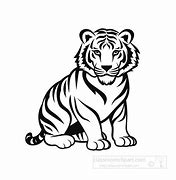 Image result for White Tiger Clip Art