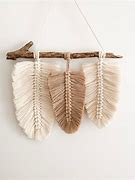 Image result for Macrame Feathers