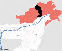 Image result for Siang District Map