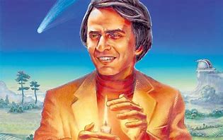 Image result for Carl Sagan Portrait