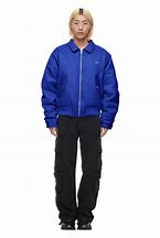 Image result for Bomber Jacket Cloth Blue