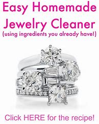 Image result for Homemade Jewelry Cleaner for Precious Stones