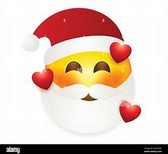 Image result for Smiley Santa Emoji