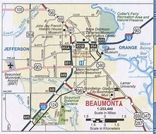 Image result for Beaumont TX On Us Map