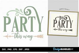 Image result for Printable Kids Birthday Party This Way Sign