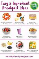 Image result for Easy and Healthy Breakfast