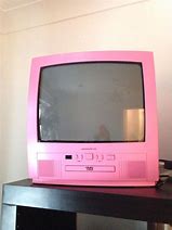 Image result for Pink TV with DVD Player